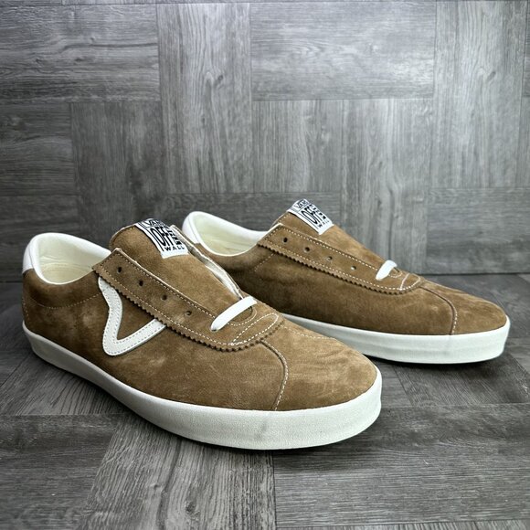 Vans Sport Low Men's size 13 Tan Suede Skateboarding Shoes - Picture 5 of 8